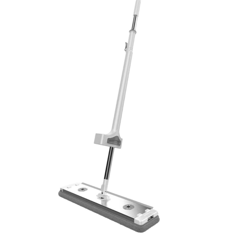 Prilagođeni veliki plosnati mop s aluminijskim pločastim panelom, bez dodirivanja rukama, za jednostavno čišćenje podova, kompatibilan s dezinfekcijskim sredstvima