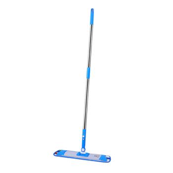 Mop plat din aluminiu, fără atingere, pentru uz casnic, cu cap rotativ