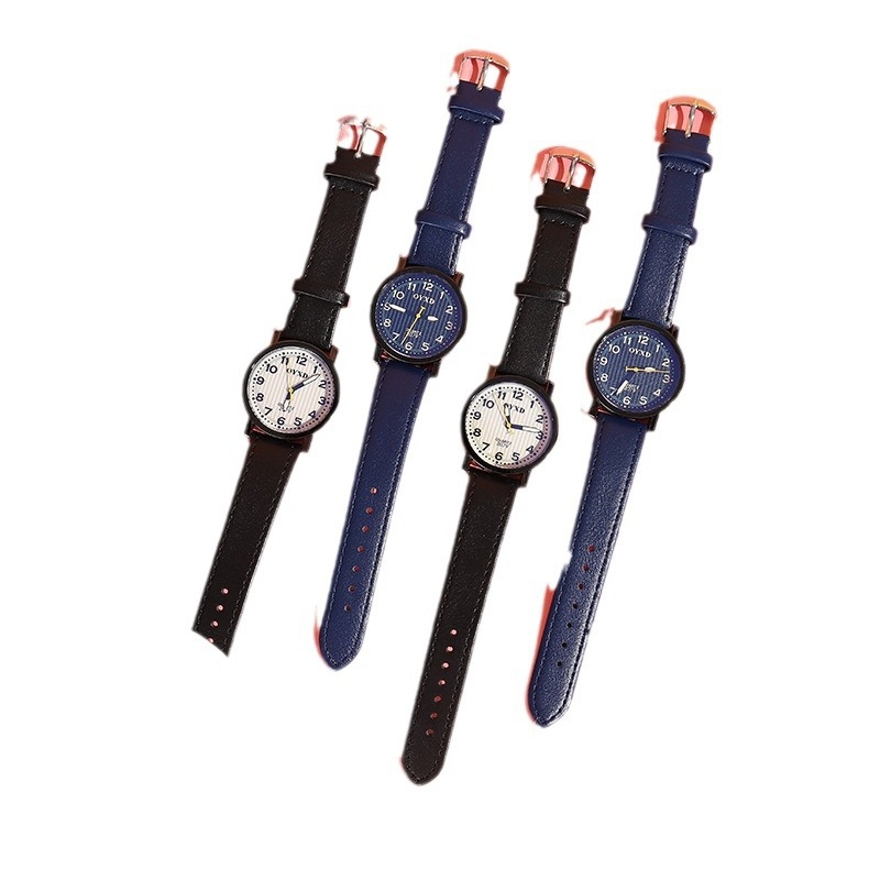 Time Cooks Rain kvarcni sat s akrilnom kutijom, jednostavan dizajn za učenike, novi model, remen od umjetne kože, analogni brojčanik, promjer 49 mm