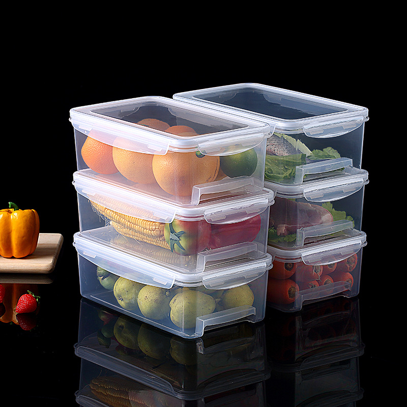 Plastična kutija za skladištenje u hladnjaku s ladicom – za svježe čuvanje mesa i jaja