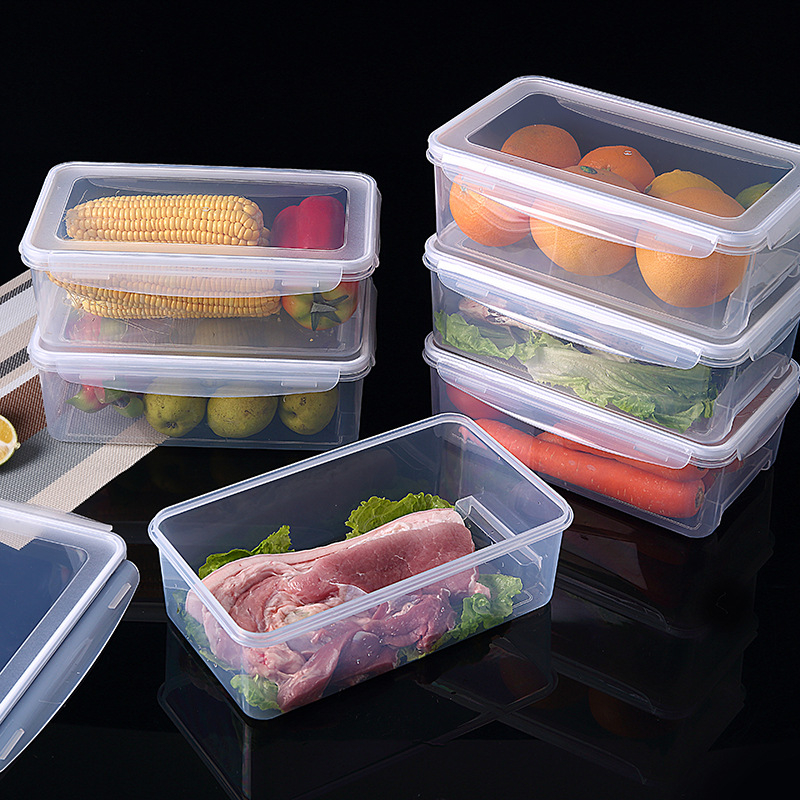 Plastična kutija za skladištenje u hladnjaku s ladicom – za svježe čuvanje mesa i jaja