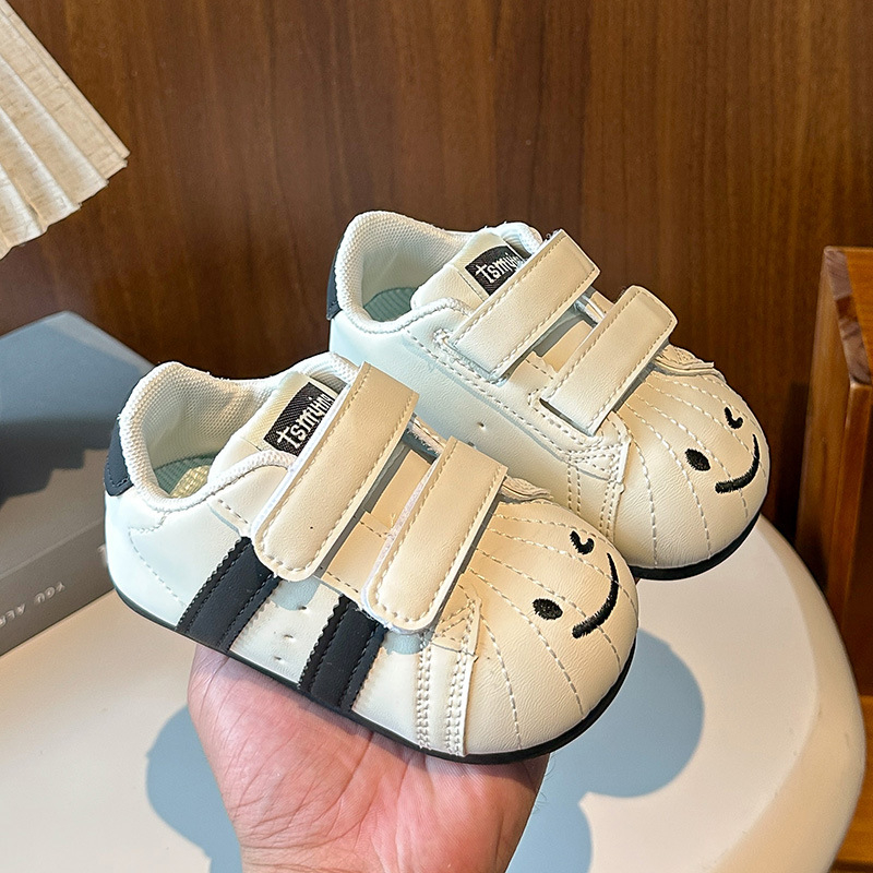 2025 dječje tenisice na Velcro s školjkastim vrhom – unisex casual sportske tenisice u boji blokova