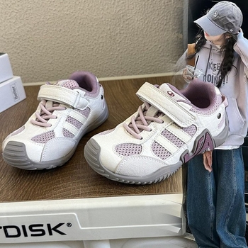 Dječje sportske tenisice, proljeće 2026, djevojački retro Forrest Gump stil, mrežasti gornji dio, mekana potplat, protuklizna potplat, casual tenisice za djecu