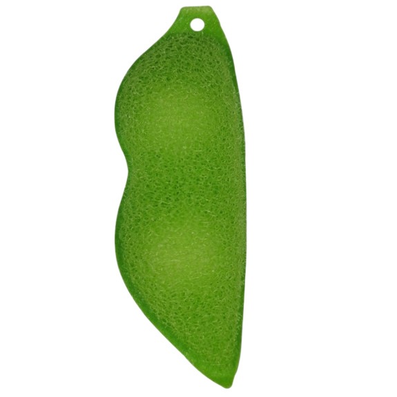 Edamame oblik čistačka spužva-četkica za čaše, staklene bočice i bočice za bebe