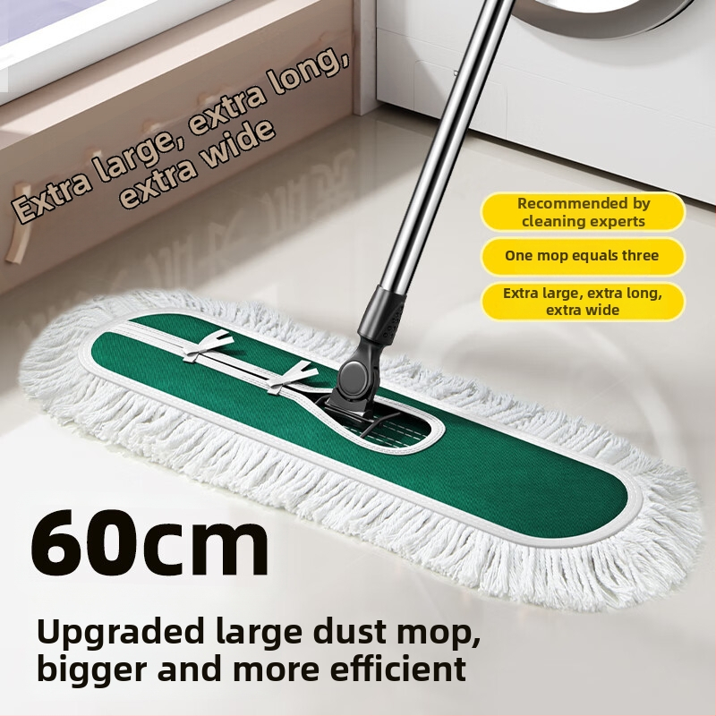 Mayflower ravni mop, širine 60 cm, duga glava, za drvene podove, mramor i pločice