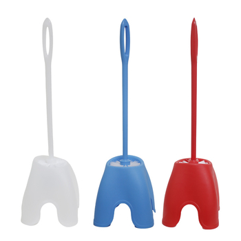 Set perie de toaletă cu mâner lung și bază, perie de curățare pentru baie din plastic, personalizabilă