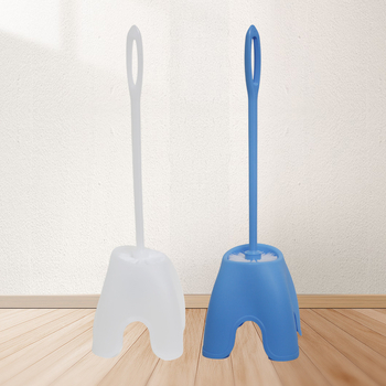Set perie de toaletă cu mâner lung și bază, perie de curățare pentru baie din plastic, personalizabilă