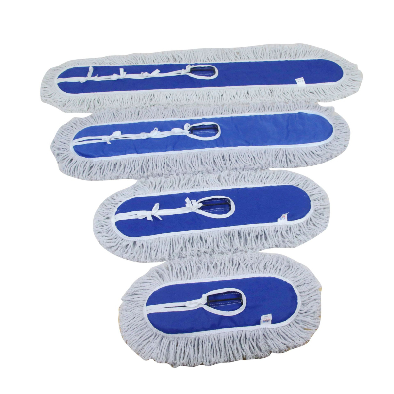 Glava mopa od pamukaste gaze, plosnata zamjenska krpa za mop, za podove 60/90/120, Concentric Cleaning