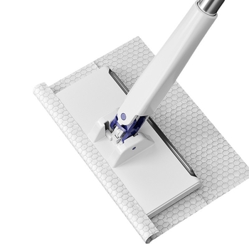 Bezkontaktni ravni mop za drvene podove s aluminijskim panelom PT001 krpa od mikrovlakana