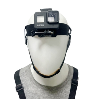 GoPro sportska traka za kameru – parkour i ekstremni sportovi, protiv podrhtavanja i traka za bradu