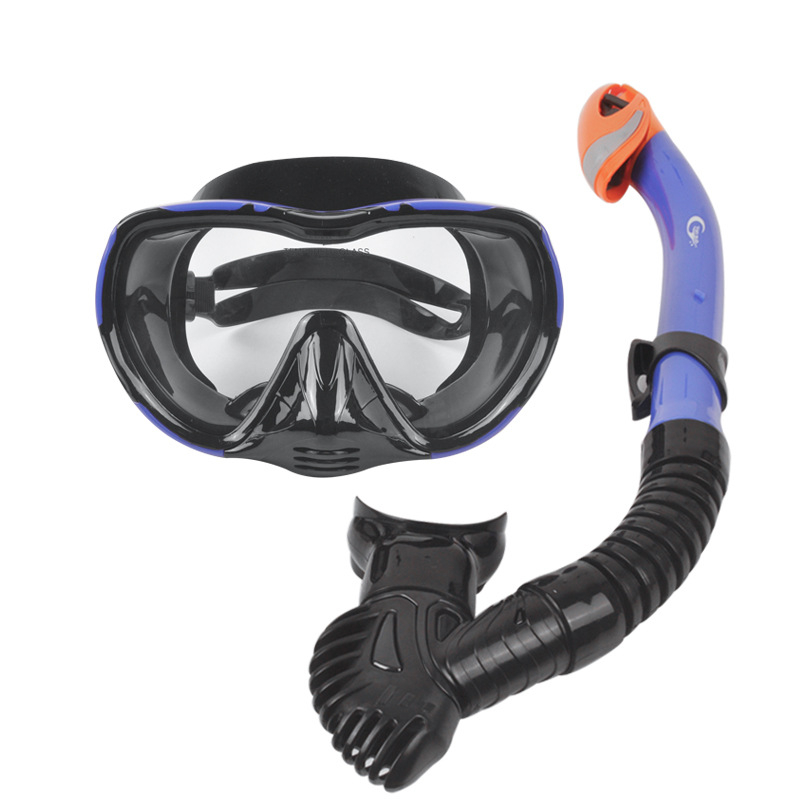 Yonsub Snorkel- és búvárkészlet párásodás elleni szemüveggel (HD) – háromrészes készlet