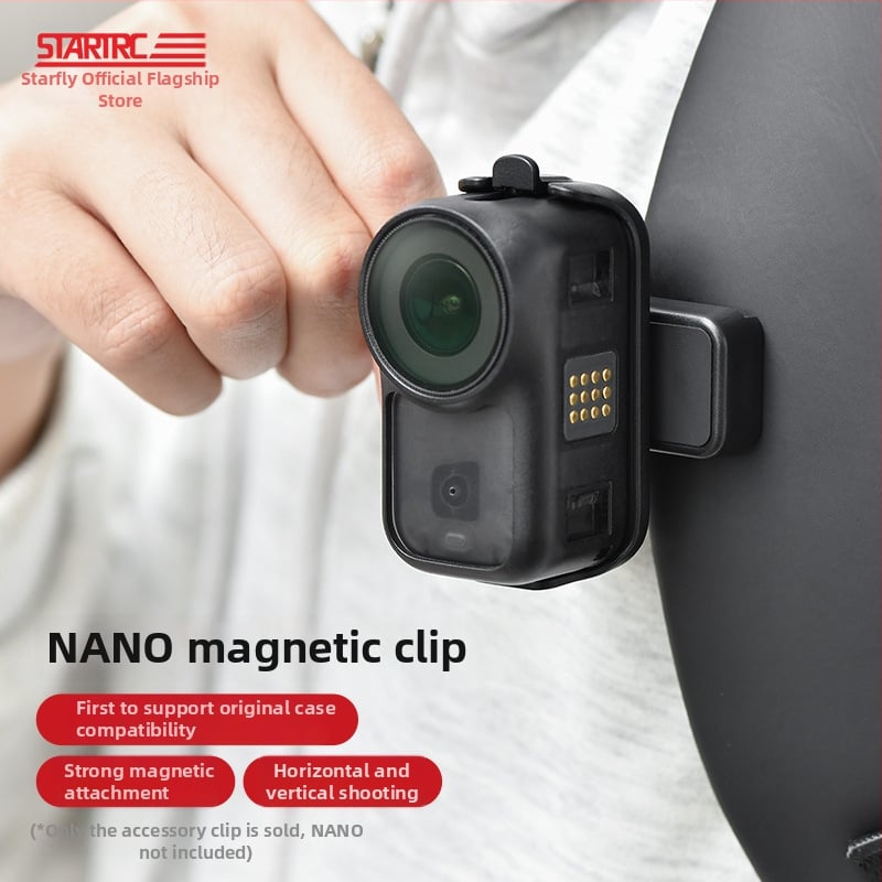 Startrc Nano 360° rotirajući magnetski clip-on dodatak za akcijske kamere