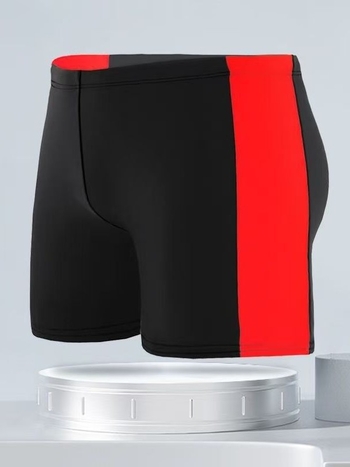 Muške kupaće gaćice s cvjetnim uzorkom, kroj briefs, Milk Silk poliester, za plažu i bazen