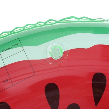 Раздуваем пръстен за плуване с диня за деца, плодово оформление с седалка