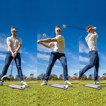 Akril golffutt tükr – swing gyakorláshoz és testtartás korrigálása
