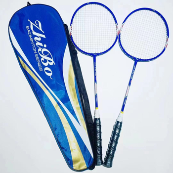 Zhibo PRO-007 ενσωματωμένη ρακέτα μπιτμίντον από κράμα σιδήρου, λαβή σε στυλ keel και αντιολισθητική λαβή για προπονήσεις και αγώνες