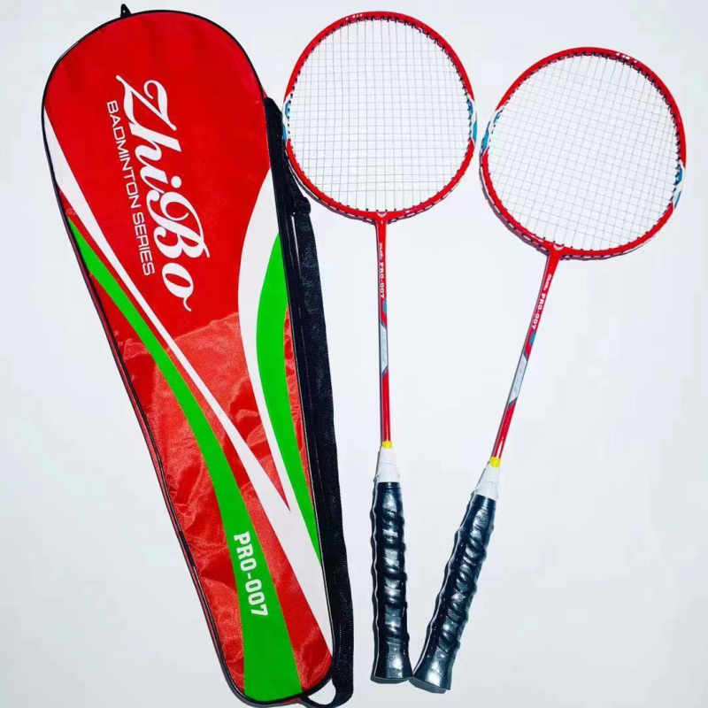 Zhibo PRO-007 ενσωματωμένη ρακέτα μπιτμίντον από κράμα σιδήρου, λαβή σε στυλ keel και αντιολισθητική λαβή για προπονήσεις και αγώνες
