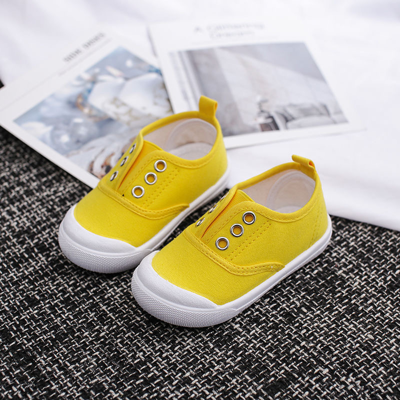 Nanlu B911 Dječje tenisice od platna, slip-on, unisex, jednobojne boje