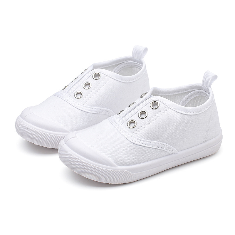 Nanlu B911 Dječje tenisice od platna, slip-on, unisex, jednobojne boje