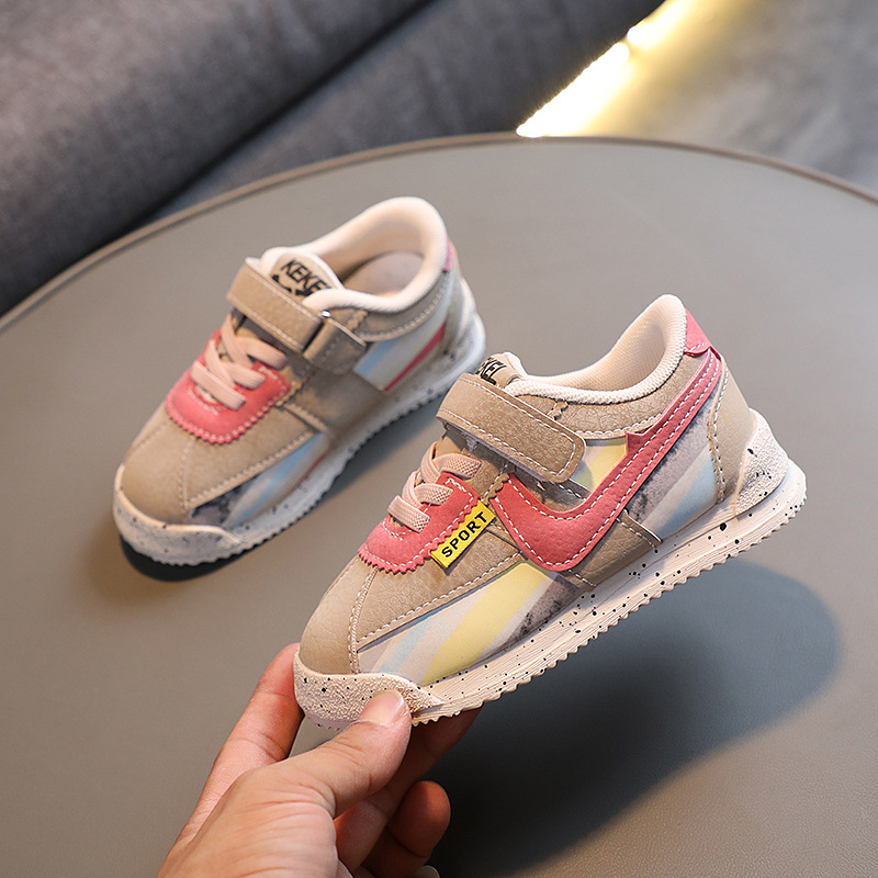 Gyerekeknek készült sportcipő Forrest Gump-stílusú, alacsony profilú casual sneaker lányoknak és fiúknak