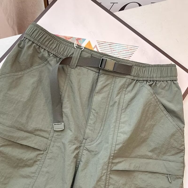 Nylon kratke hlače za posao s brzim sušenjem, funkcionalne za rad, unisex, američki stil, prozračne, srednje dužine