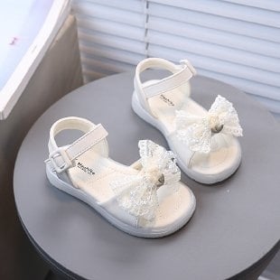 Sandale za djevojčice, novi model ljeta 2026, trendovska prozirna potplata, plesne cipele Princeza Elsa