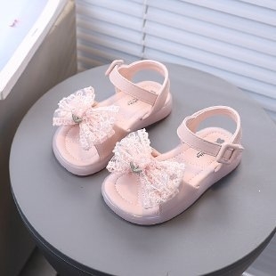 Sandale za djevojčice, novi model ljeta 2026, trendovska prozirna potplata, plesne cipele Princeza Elsa