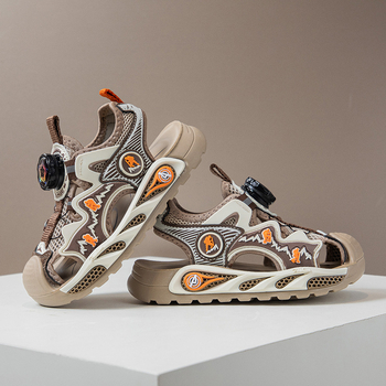 Double Star dječje sandale s zatvorenim prstima, rotirajuća kopča, ljeto 2025