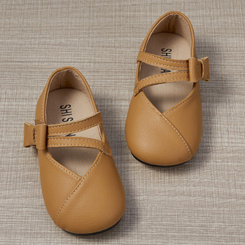 Cipele za bebe-princezu s Velcro trakom, mekana podstava, prozračna sintetička koža, protuklizne, u korejskom stilu, proljeće–jesen
