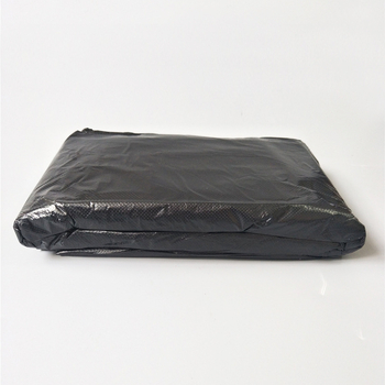Crna velika vrećica za otpad s plosnim otvorom, plastična kanta vrećica, jednokratna upotreba, za hotele, veličina 100x120 / 120x140 cm