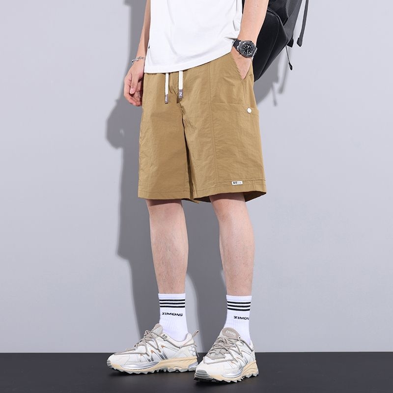 Muške ljetne najlonske capri šorceve, labav kroj, svakodnevni, punk stil