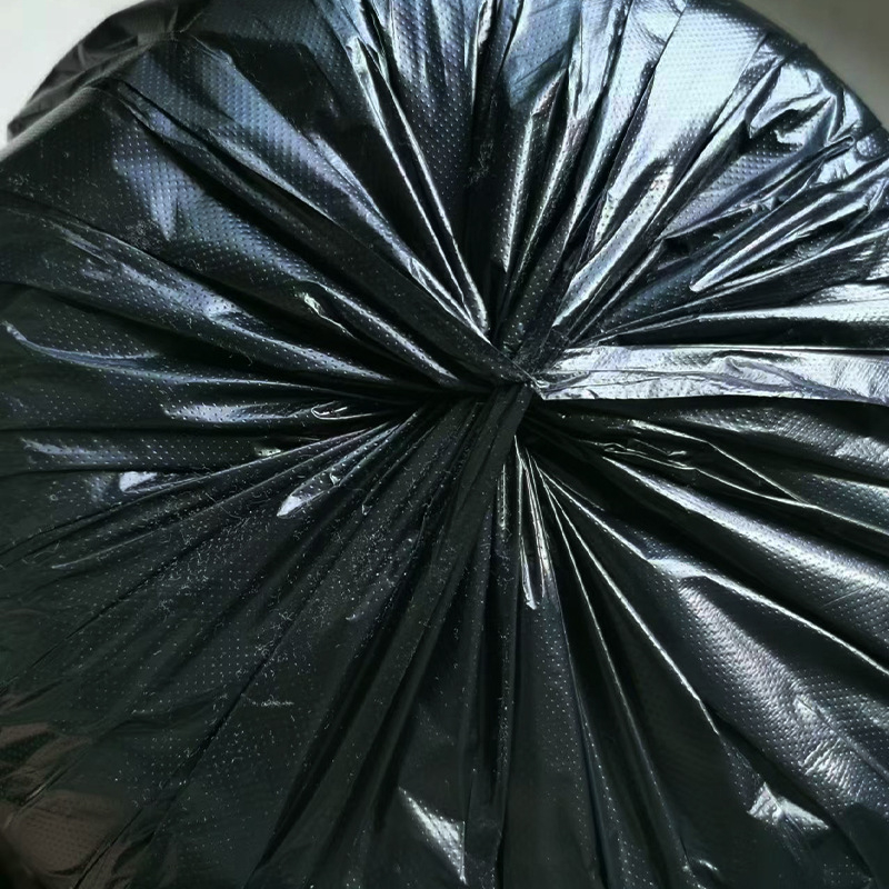 Ekstra velika crna plastična vrećica za otpad za hotele, jednokratna uporaba, komercijalne klase