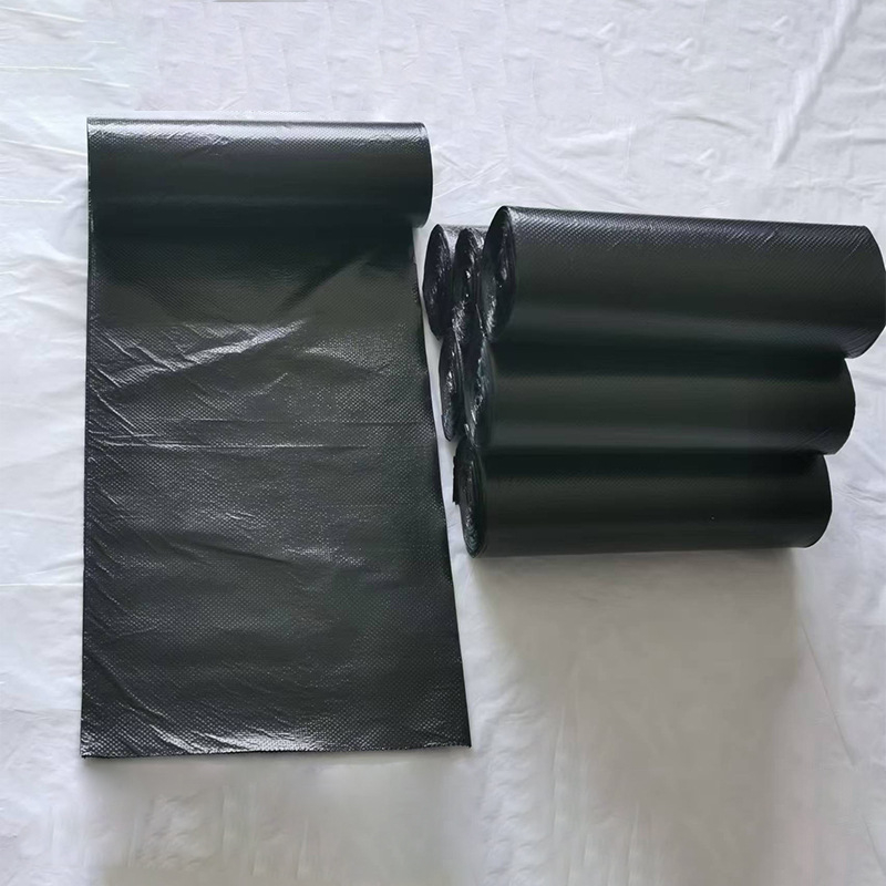 Ekstra velika crna plastična vrećica za otpad za hotele, jednokratna uporaba, komercijalne klase