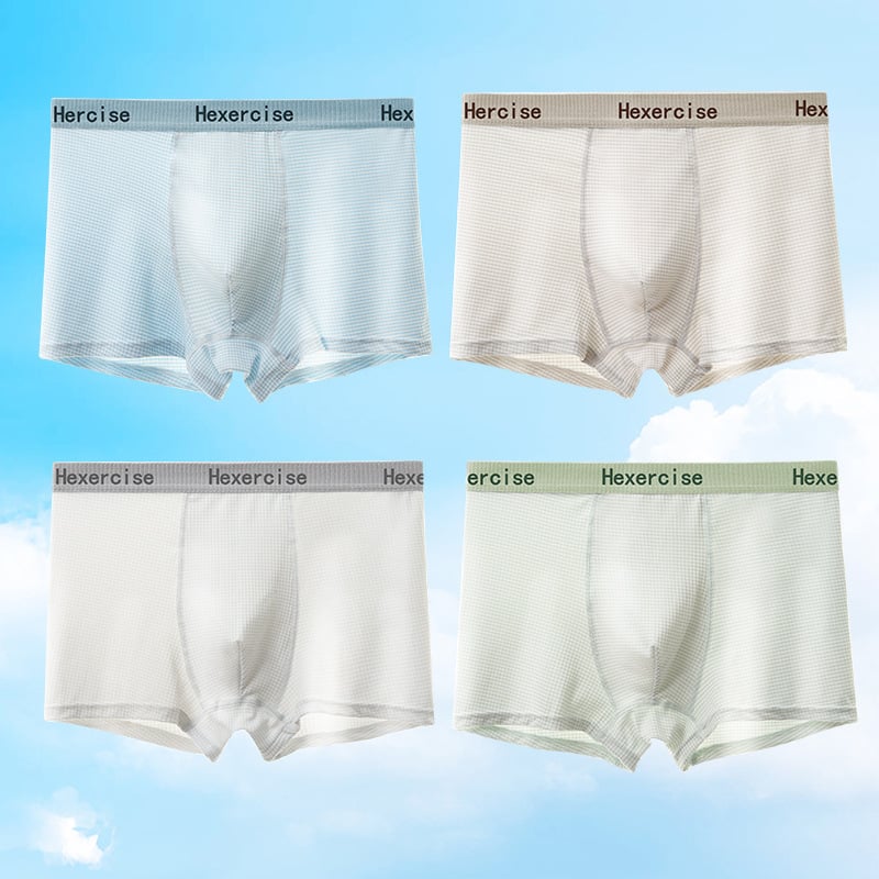 Lyocell ifjúsági alsónadrág, lélegző Ice Silk, hűsítő és antibakteriális