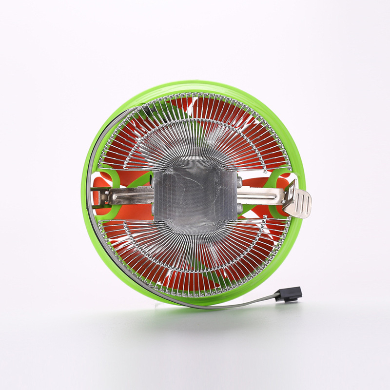 CPU hladnjak s ventilatorom promjera 12 cm, aluminijski hladnjak, zračno hlađenje, kompatibilan s više platformi
