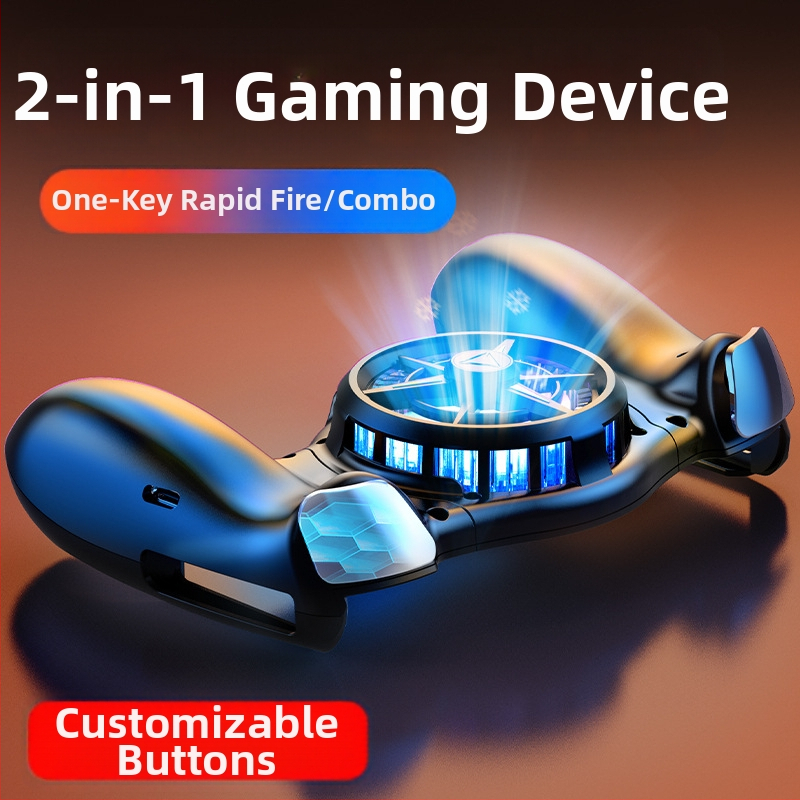 JK01 Mobilný herný ovládač s polovodičovým chladičom, Bluetooth, Type-C, pre Android a iPhone, bez vibrácií