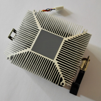 Hlađenje CPU s aluminijskim jezgrom, 28 mm, kompatibilno s AMD AM2/AM3/AM4 utorima
