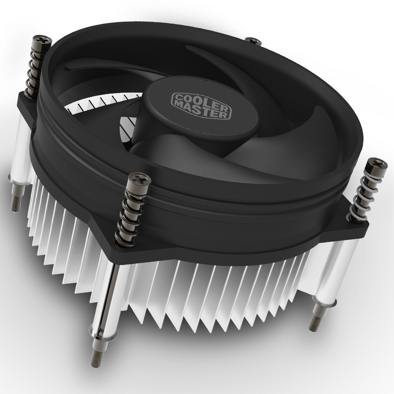 I30 CPU hladnjak s ventilatorom, 115x, kompatibilan s 1150/1151, protok zraka prema dolje