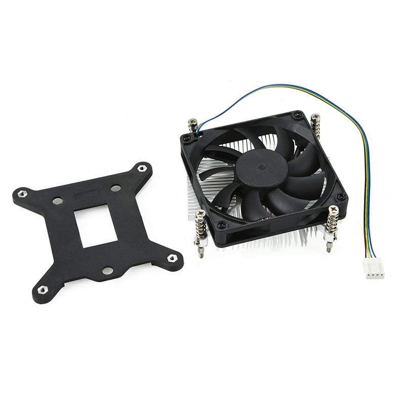 SKTC KT-27 vékony CPU hűtő HTPC mini házhoz, PWM hőmérséklet-szabályozás, csendes, új