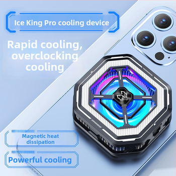 HL01 Klipsom spojivi termoelektrični hladnjak za pametni telefon, 15W, ABS legura, Type-C