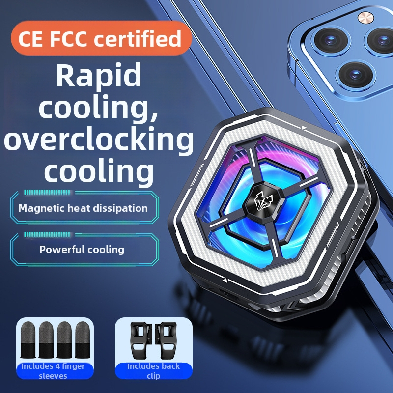 HL01 Klipsom spojivi termoelektrični hladnjak za pametni telefon, 15W, ABS legura, Type-C