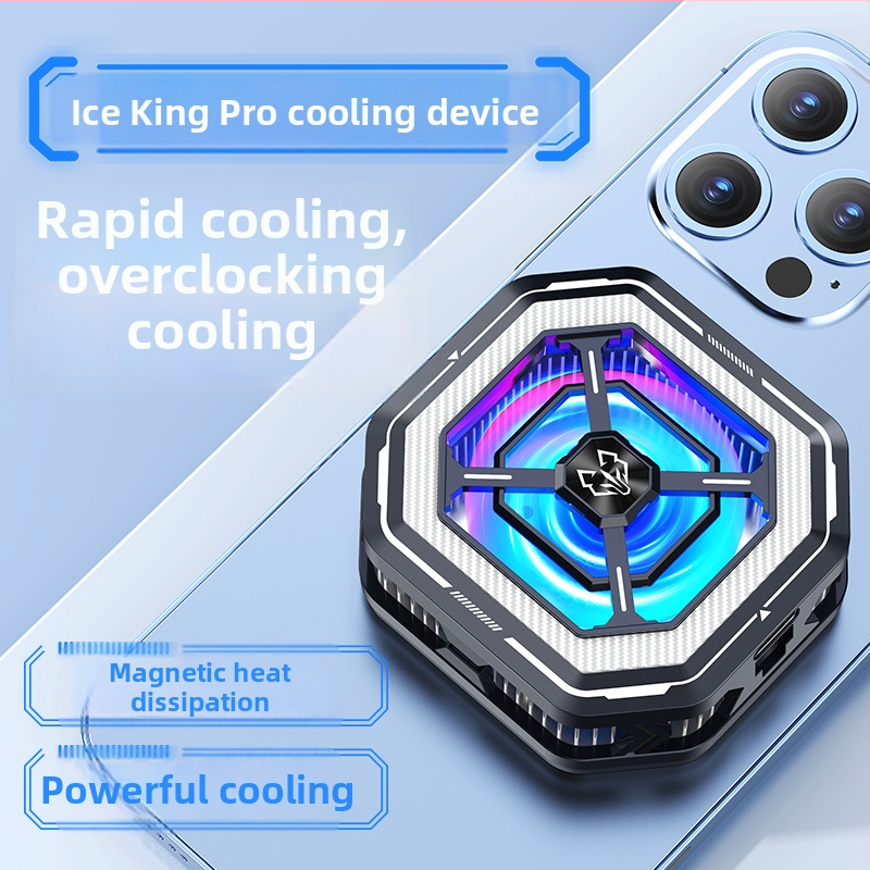 HL01 Klipsom spojivi termoelektrični hladnjak za pametni telefon, 15W, ABS legura, Type-C