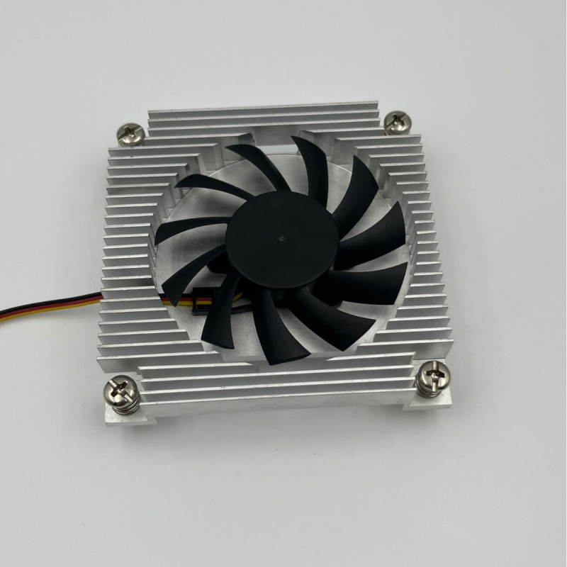 1156 Ultra vékony CPU hűtő egyben tabletekhez, ipari vezérlés, kis ház, oktatási eszköz, radiátoros ventilátor