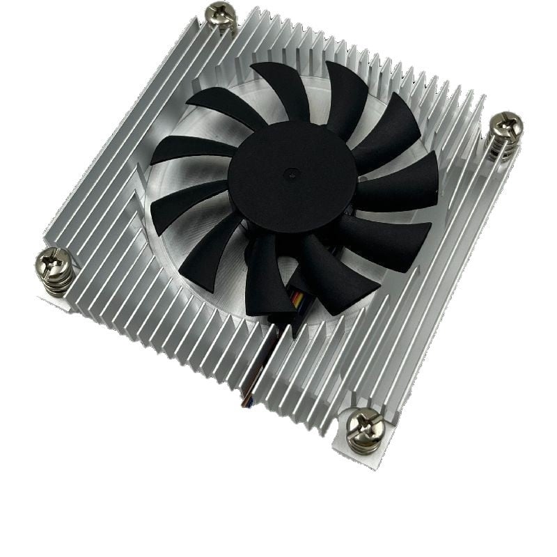 1156 Ultra vékony CPU hűtő egyben tabletekhez, ipari vezérlés, kis ház, oktatási eszköz, radiátoros ventilátor