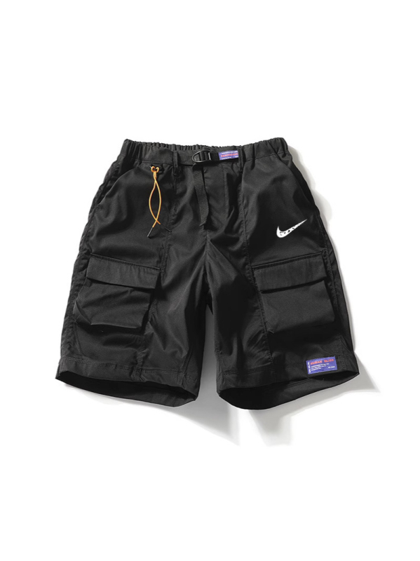 Muško i ženski cargo šorcevi s višestrukim džepovima, ljeto 2025, ležerni ravni kroj, dužina do koljena, sportski stil