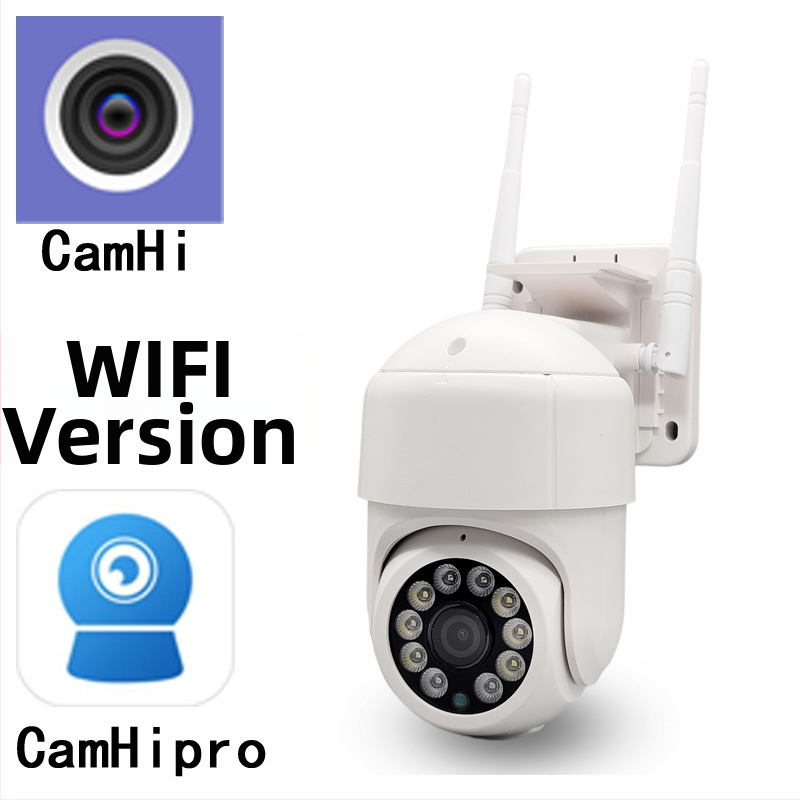 Camhipro vonkajšia WiFi kamera na sledovanie s infračerveným nočným videním, 1080p