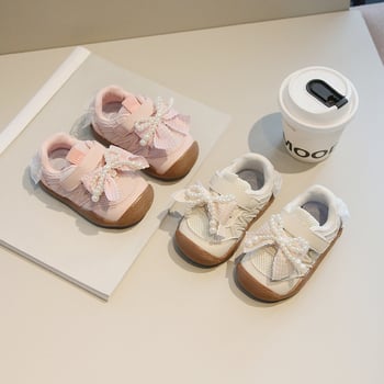 Dječje casual tenisice s prozračnom mrežicom, anti-slip potplat, stil princeze, za bebe i malu djecu