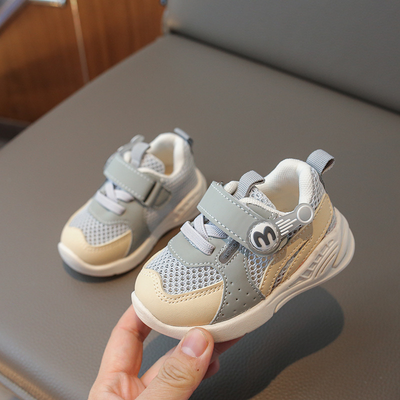 Tenisice za bebe i malu djecu od mreže, mekana podloga, protivklizne, Velcro kopča, ljeto, unisex