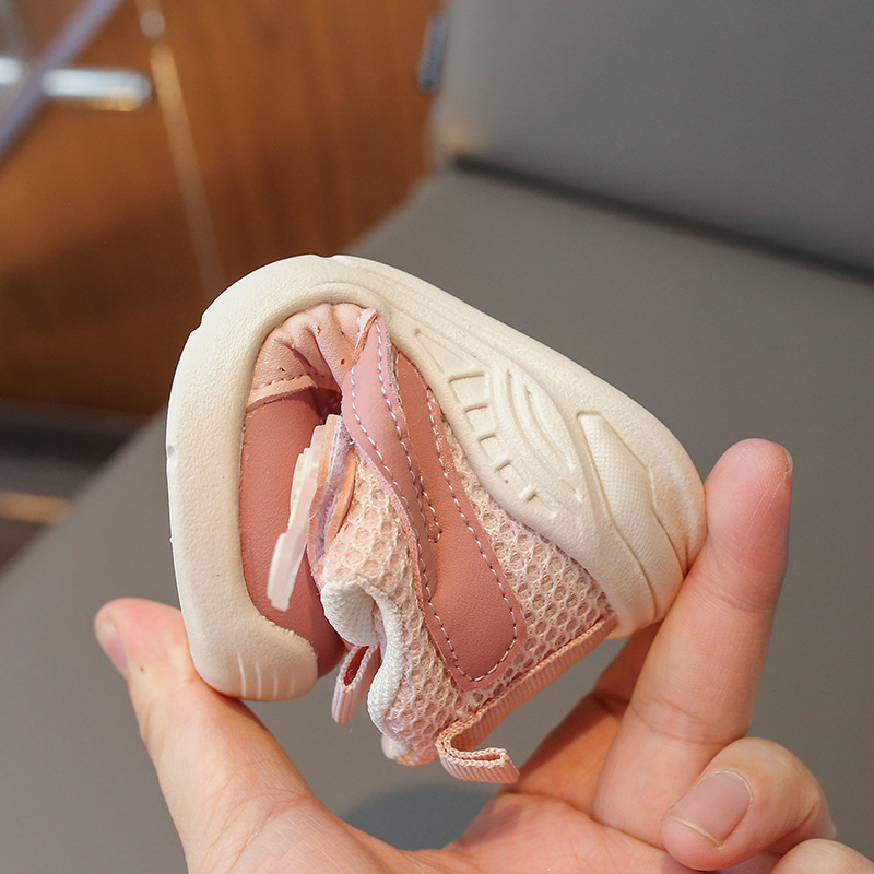 Tenisice za bebe i malu djecu od mreže, mekana podloga, protivklizne, Velcro kopča, ljeto, unisex