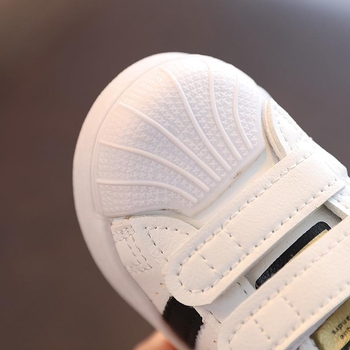 Cipele za bebe za hodanje s mekanom potplatom, proleće i jesen, shell-toe, unisex